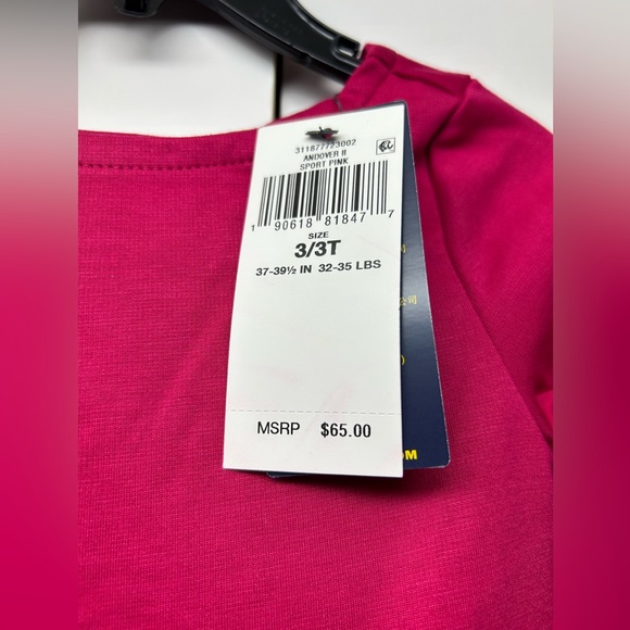 Polo Ralph Lauren - Andover II Dress - Sport Pink - 3T - Picture 6 of 9